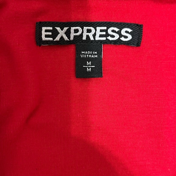 Bright red express dress - Picture 4 of 4